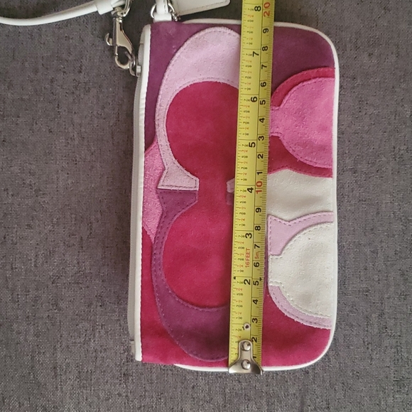🆕 COACH - SUEDE WRISTLET - Picture 6 of 7